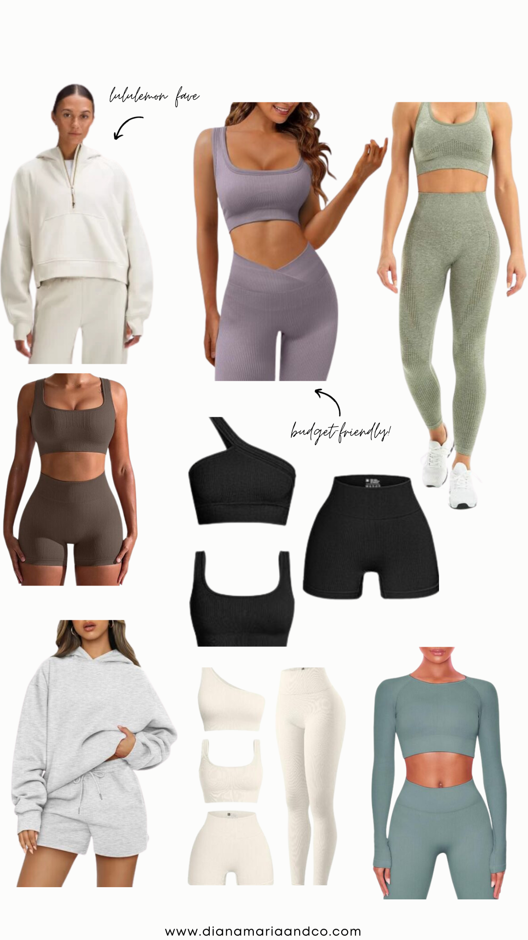 The Best Workout Sets For Any Exercise You'll Love Wearing - Diana Maria &  Co