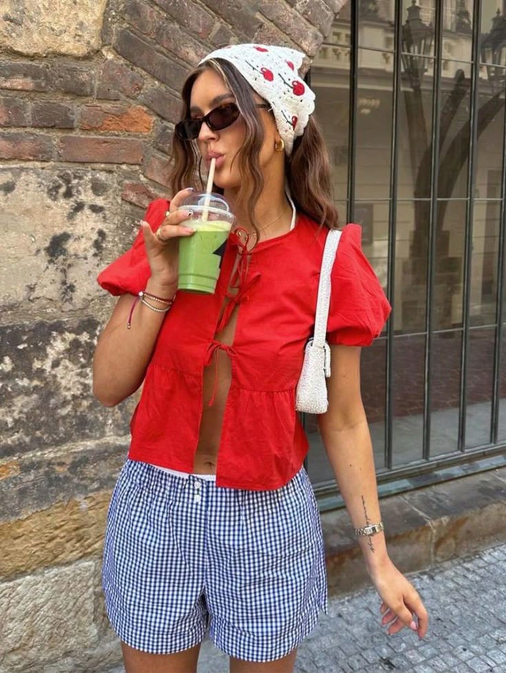 Camisa Cropped Peplum Alfaiataria LaΓ§os Moda Gringa