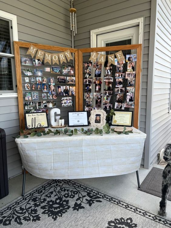 senior disply table idea