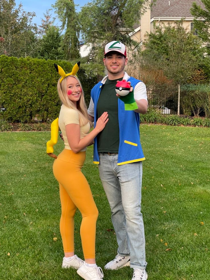 DIY ASH & PIKACHU COSTUMES