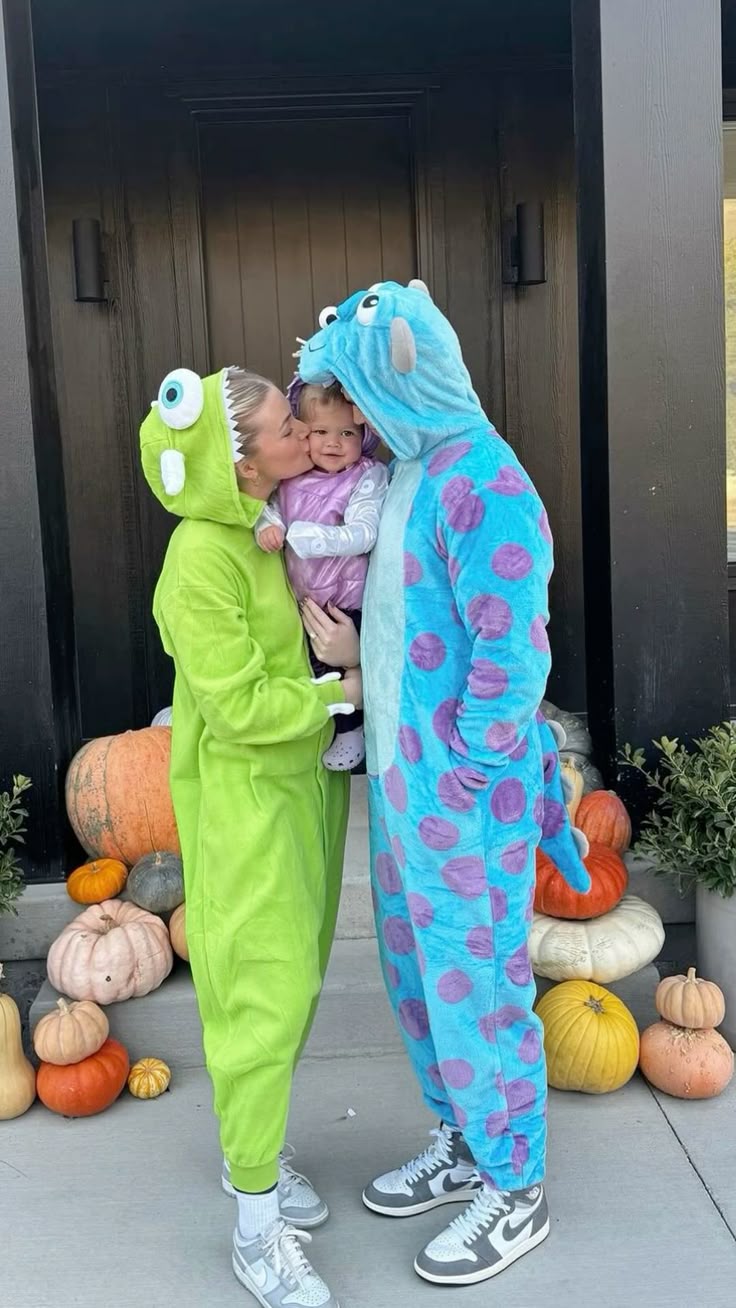 Monsters Inc Halloween costume - family Halloween costume - toddler Halloween costume