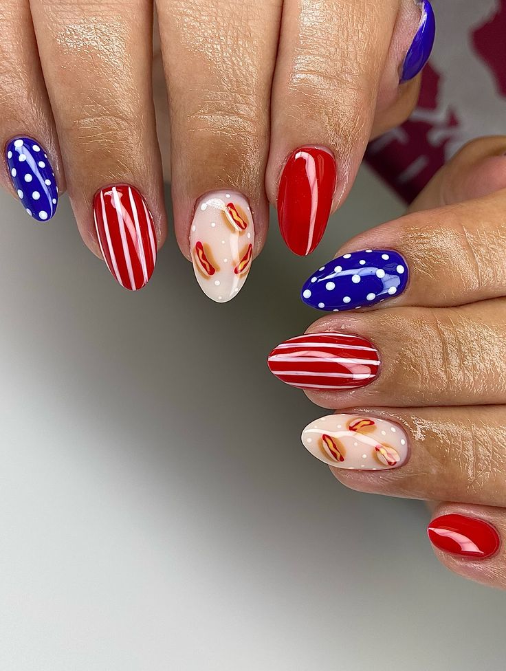 4th of July Nails🌭