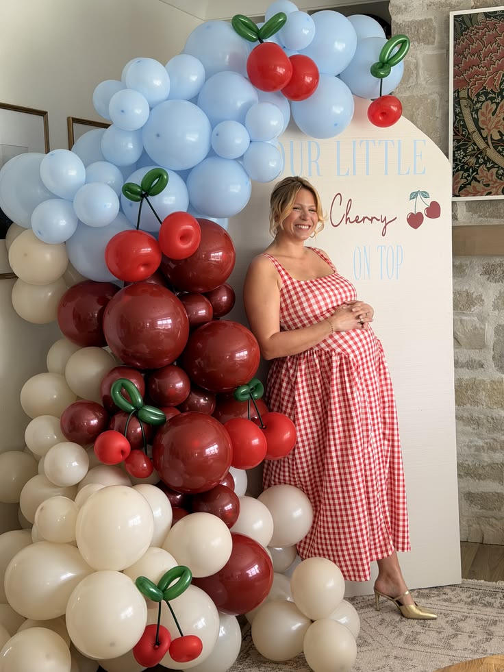 Cherry on top baby shower