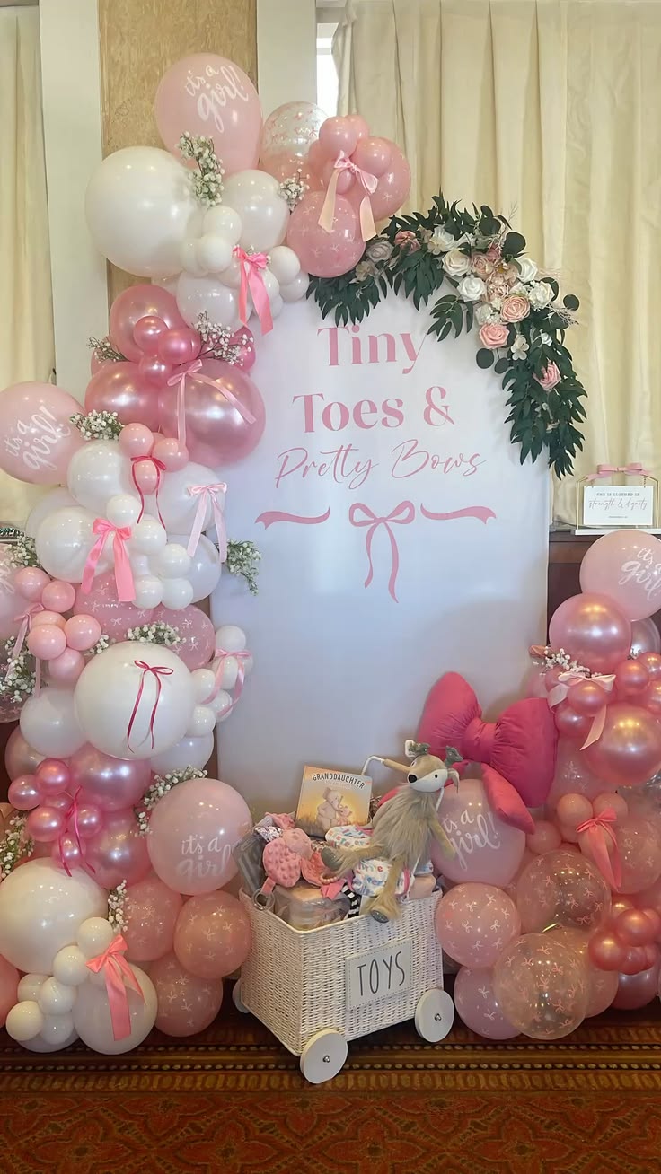 Tiny Toes & Pretty Bows Baby Shower