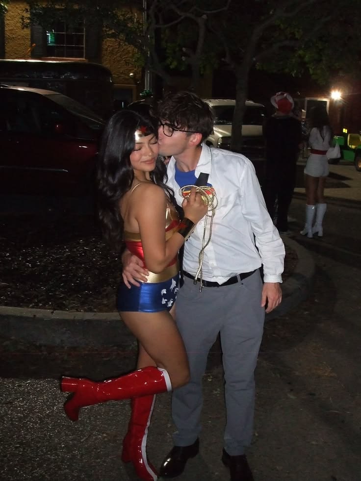 Wonder Woman and Clark Kent Costume