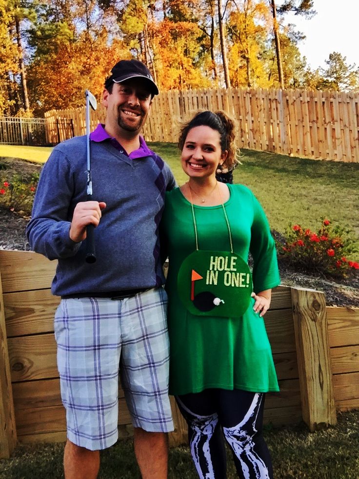Hole in one! Halloween costume