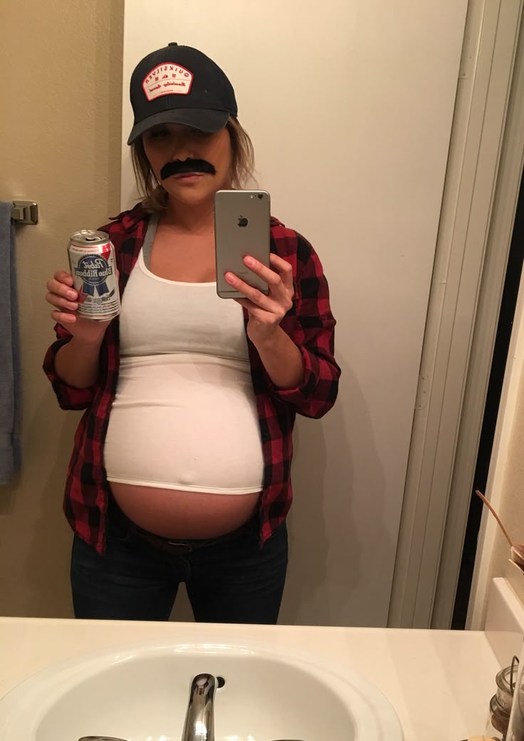 Pregnant Halloween costume