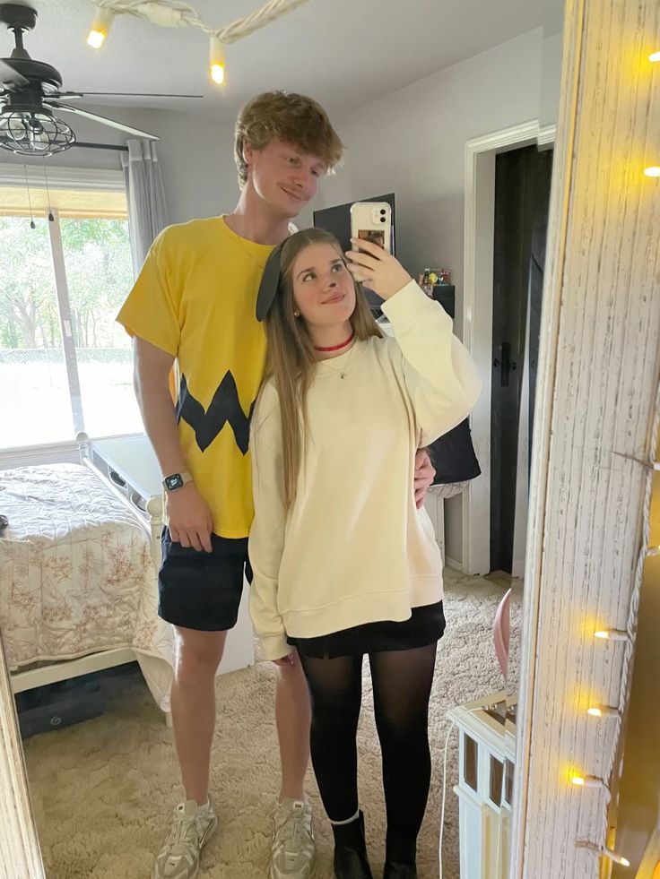 Snoopy and Charlie Brown