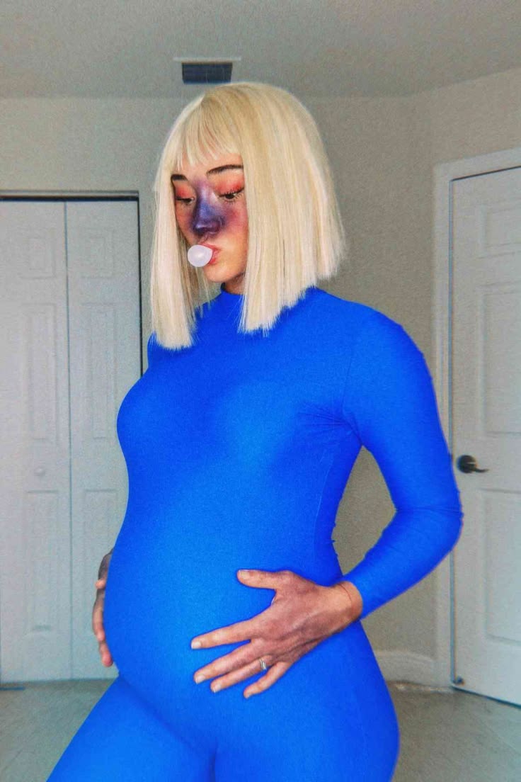 This list of creative pregnancy halloween costume ideas will inspire you to dress up and have fun_ DIY, funny, creepy and matching costumes for couples_