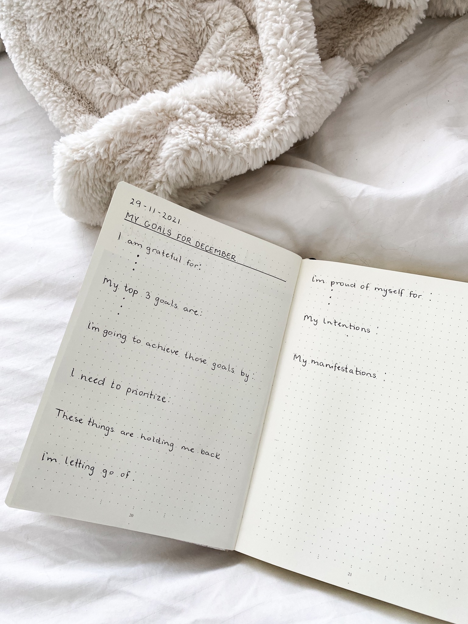 journal prompts for goal setting