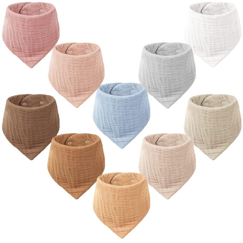 New Born Baby Imported Stuff Bib In Beautiful Tie Design EME565 main image 0