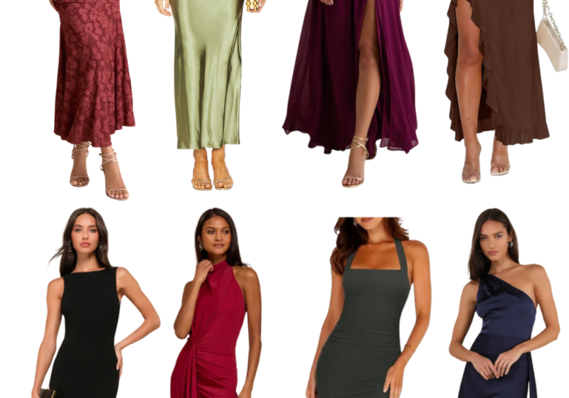 14 Stunning Fall Wedding Guest Dresses For Autumn