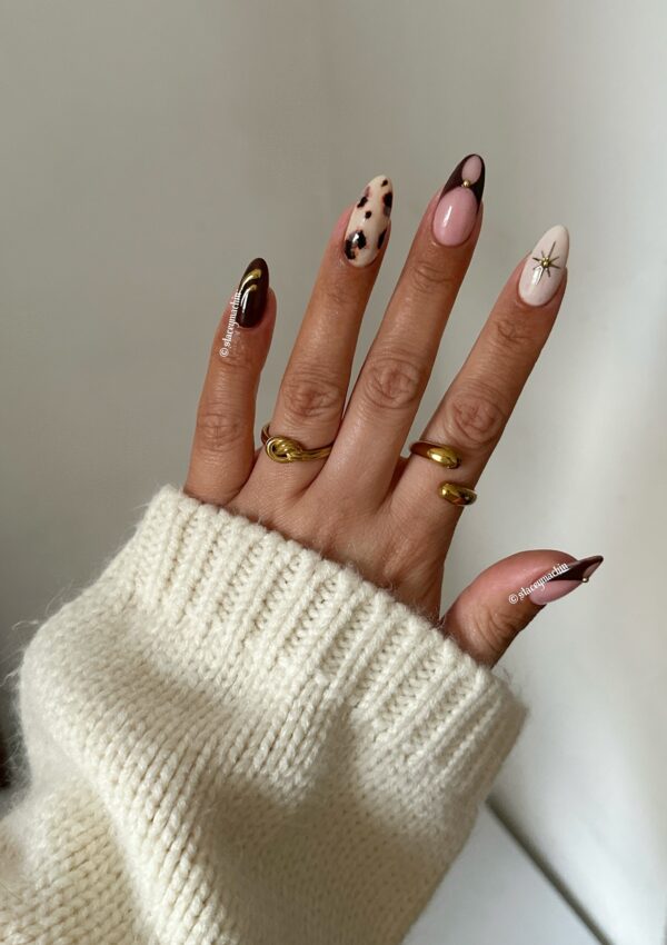 The Cute Thanksgiving Nails To Add To Your Fall Rotation