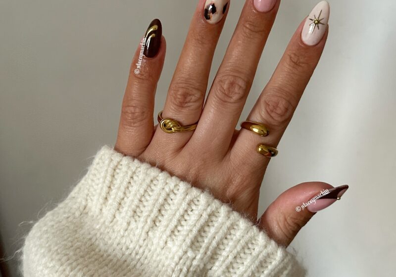 The Cute Thanksgiving Nails To Add To Your Fall Rotation